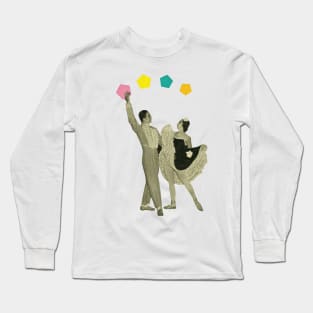 Throwing Shapes on the Dance Floor Long Sleeve T-Shirt